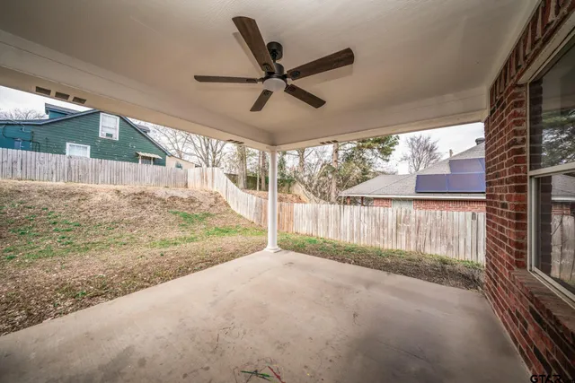 a view of outdoor space and deck