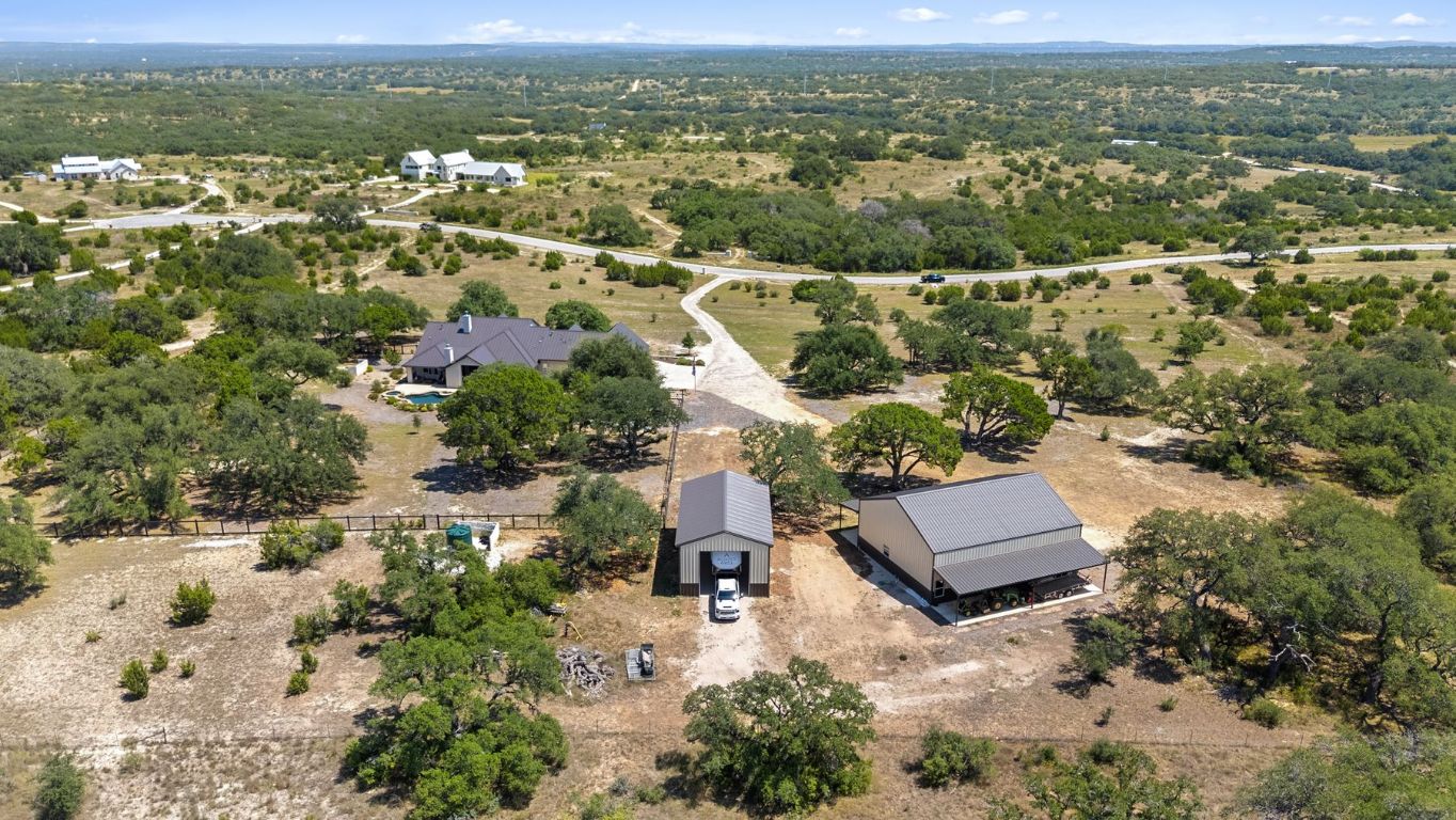 291 Southwick Ranch Road Johnson City, TX 78636 - Photo 8 of 40 Aerial view