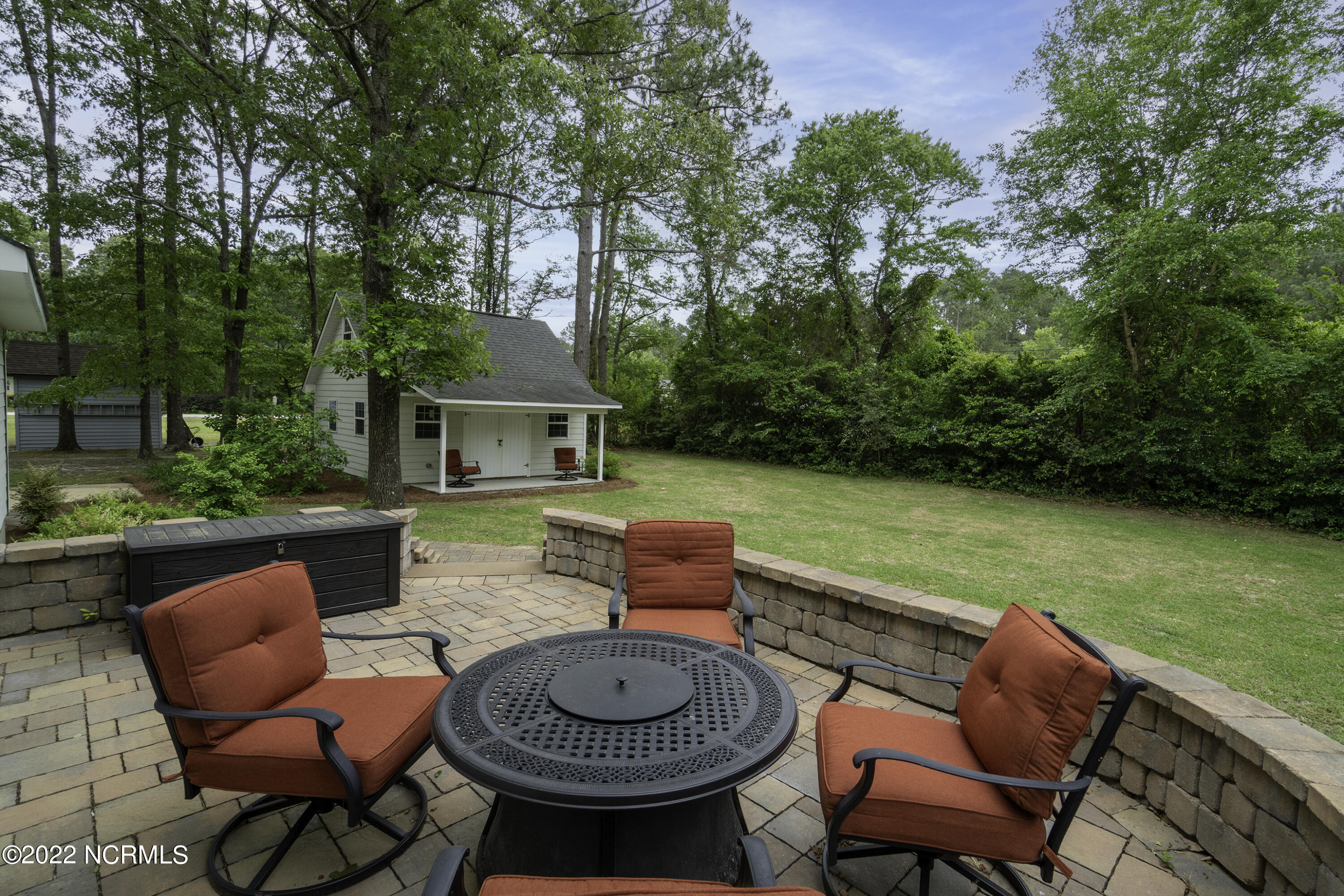 558 Deer Run Road New Bern, NC 28562 - Photo 4 of 60 Back Patio Overlooking the Yard