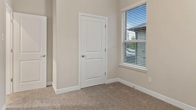 a view of empty room