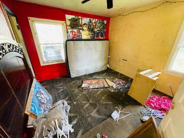 a view of living room with a rug