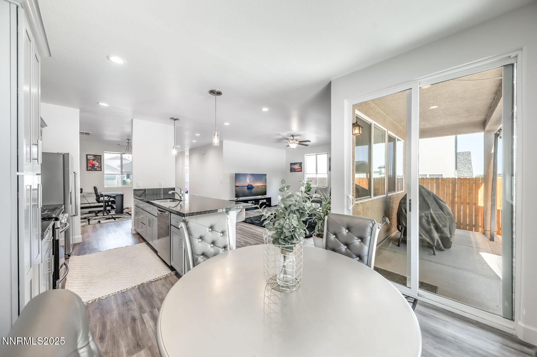 785 Garnet Way Fernley, NV 89408 - Photo 13 of 33 a large white kitchen with lots of counter space
