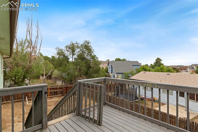 604 Wheat Field Road Fountain, CO 80817 - Photo 27 of 33 View of deck