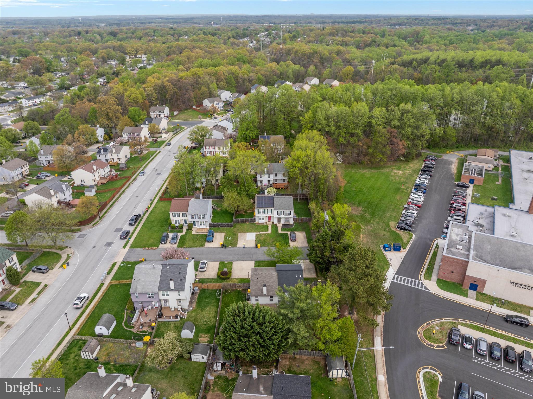 2275 Lea Court Odenton, MD 21113 - Photo 38 of 55 an aerial view of residential houses with outdoor space