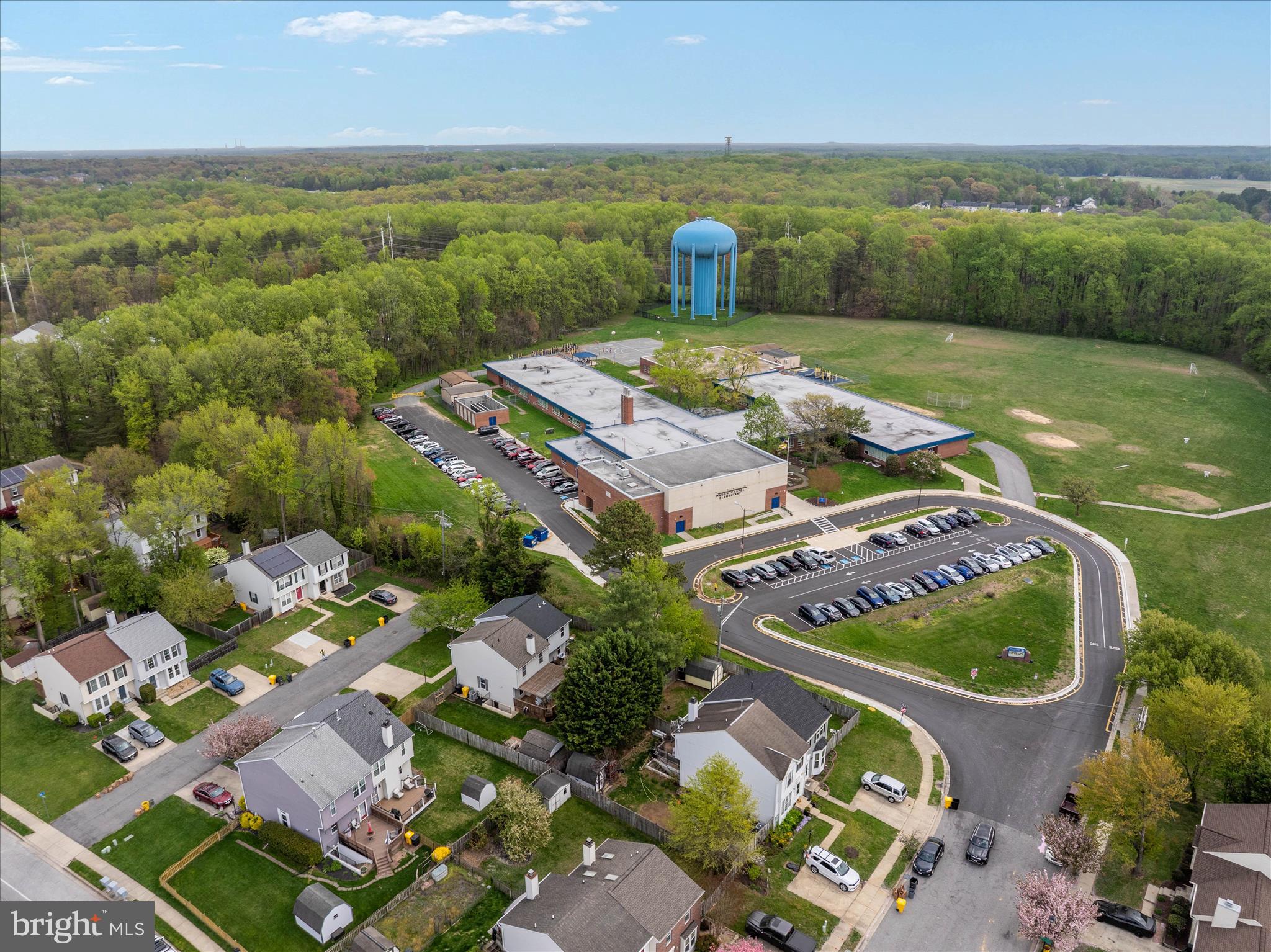 2275 Lea Court Odenton, MD 21113 - Photo 39 of 55 an aerial view of a house with a garden