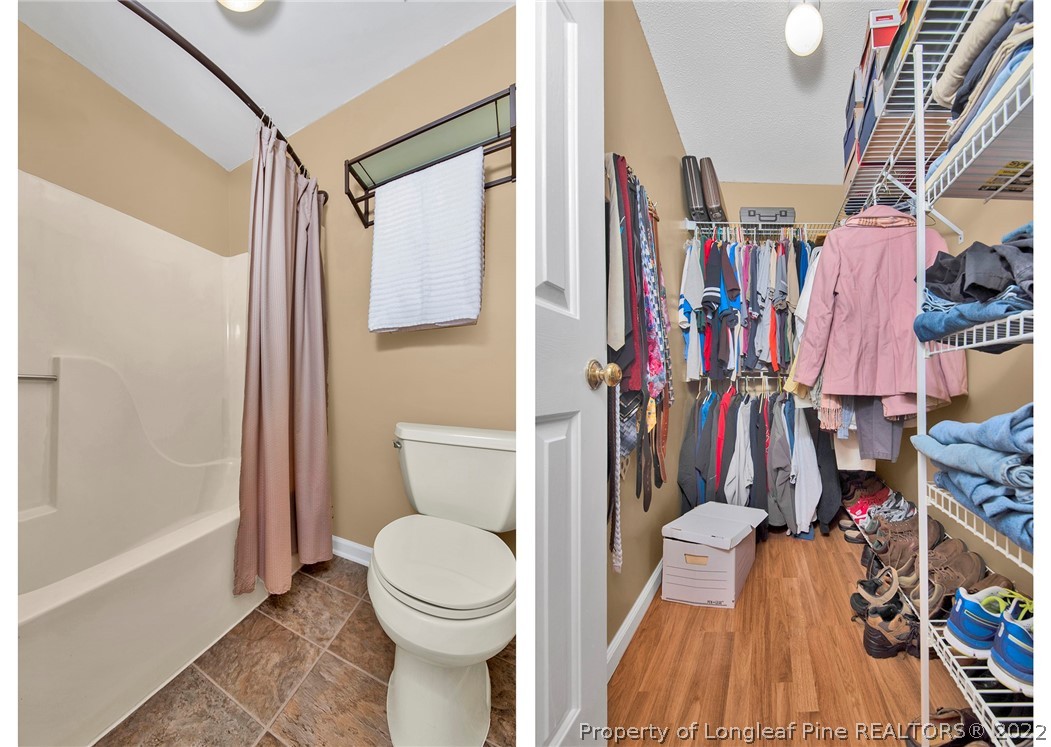 22 Woodridge Lane Cameron, NC 28326 - Photo 12 of 33 a bathroom with a toilet a sink and a shower