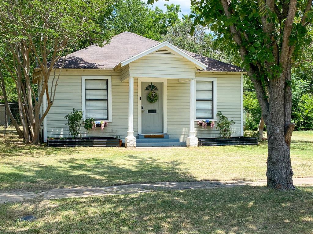 229 South Wilson Street Burleson, TX 76028 - Photo 9 of 16 a view of a house with pool and sitting area