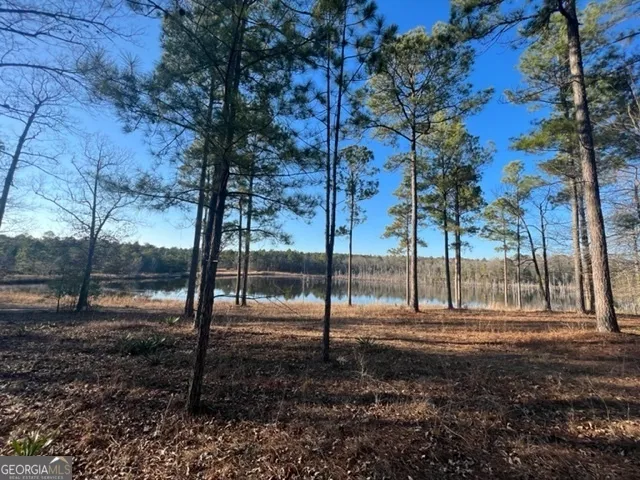 a view of road with trees