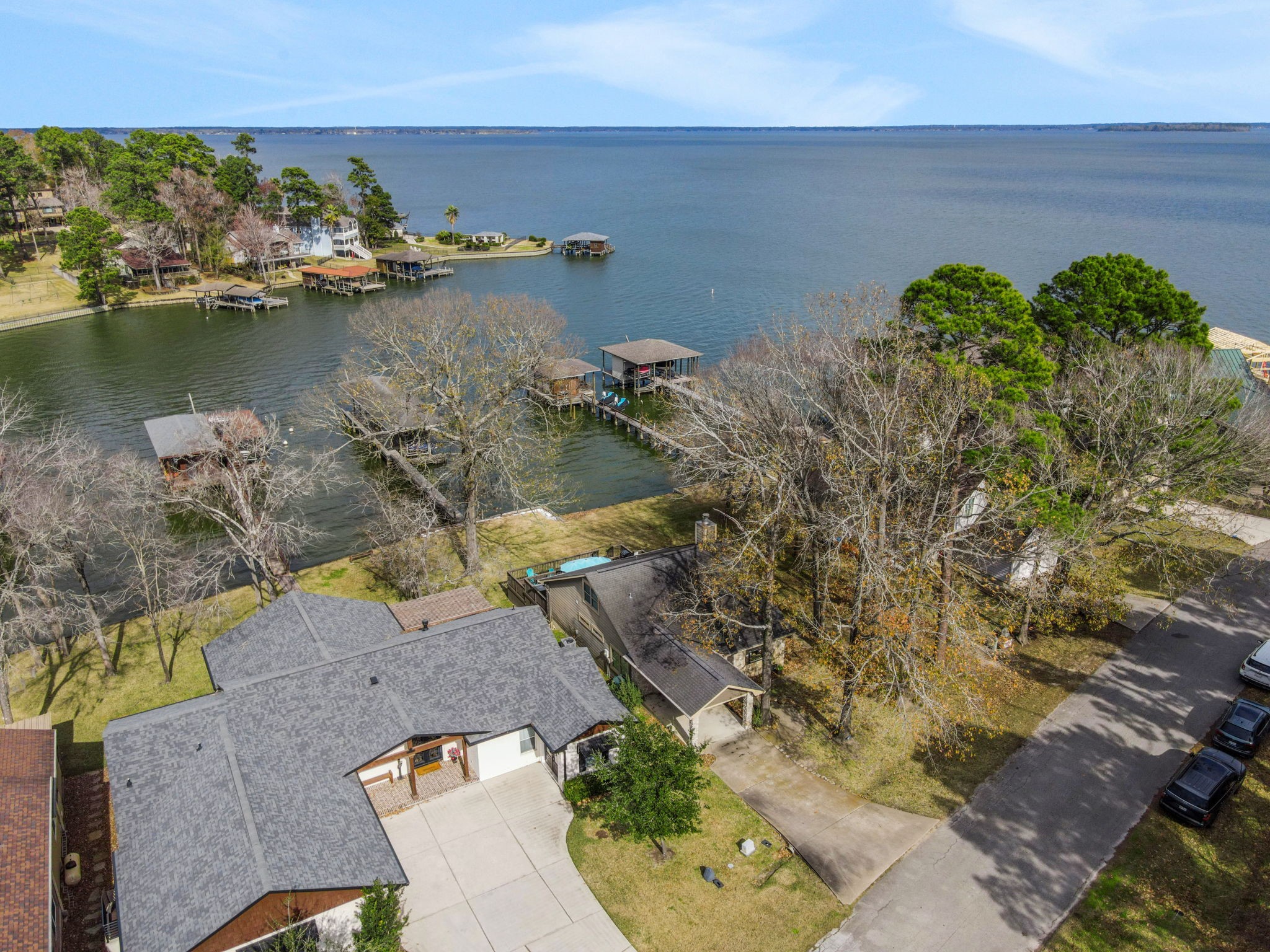 81 Harbour Point Circle Coldspring, TX 77331 - Photo 4 of 44 Situated at the mouth of a cove, you have the benefit of open water views