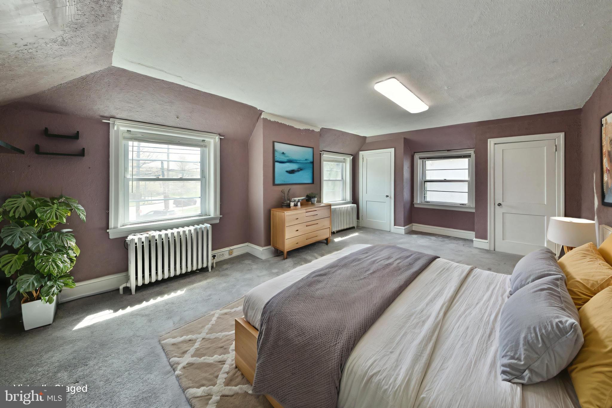 205 Church Road Elkins Park, PA 19027 - Photo 15 of 21 Spacious Primary Bedroom Suite - VStaged