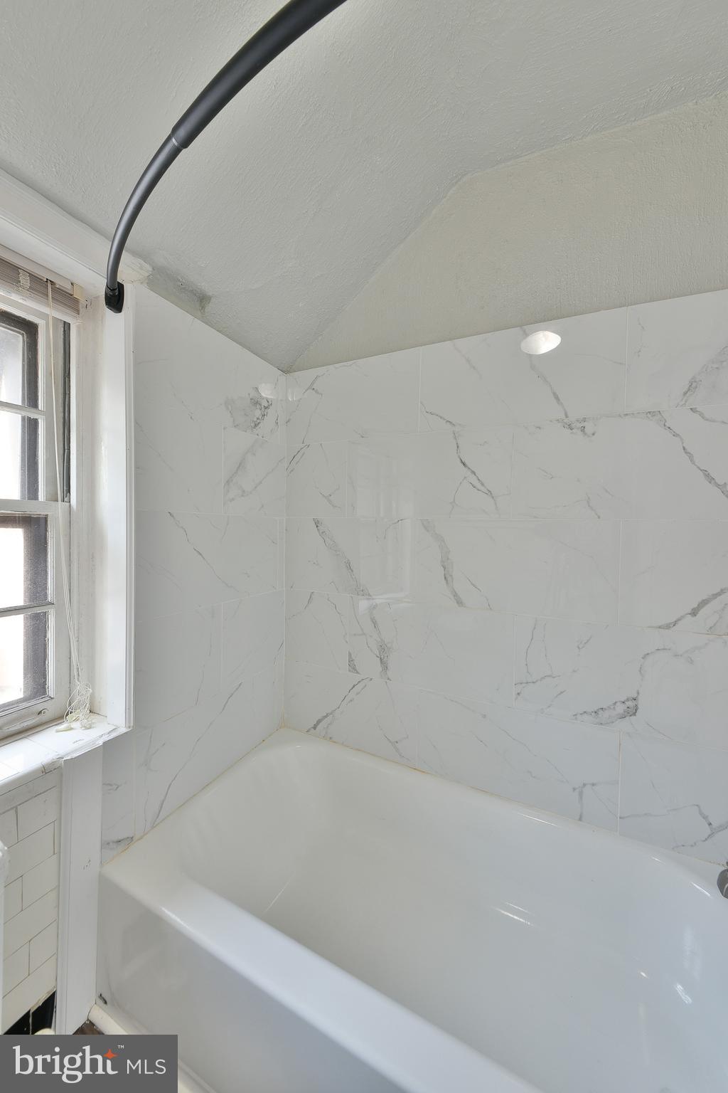 205 Church Road Elkins Park, PA 19027 - Photo 17 of 21 Shower with Modern Tile Surround