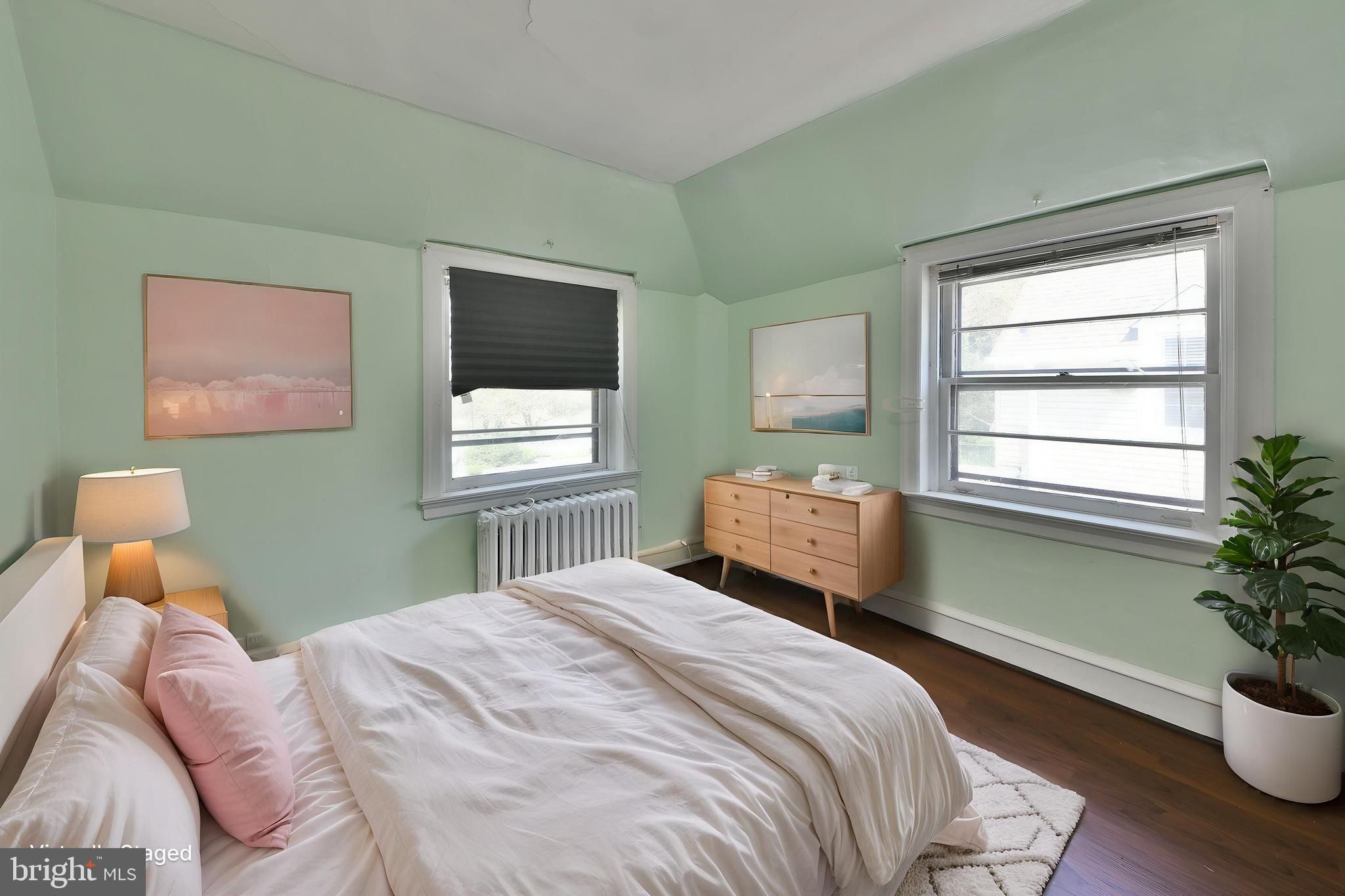 205 Church Road Elkins Park, PA 19027 - Photo 18 of 21 Light And Airy Second Bedroom - VStaged