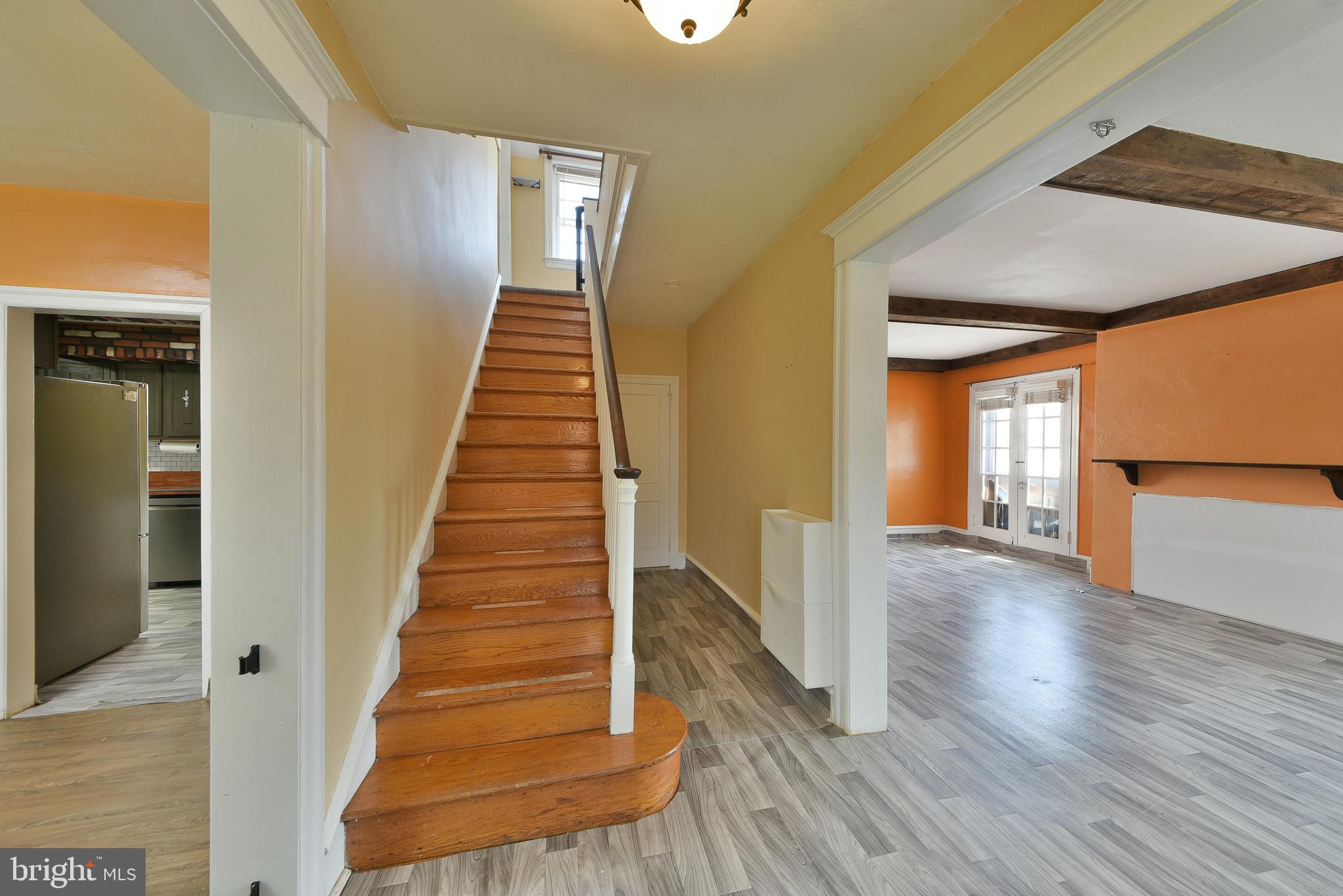 205 Church Road Elkins Park, PA 19027 - Photo 5 of 21 Bright Entryway Stairs Leading to The 2nd Floor