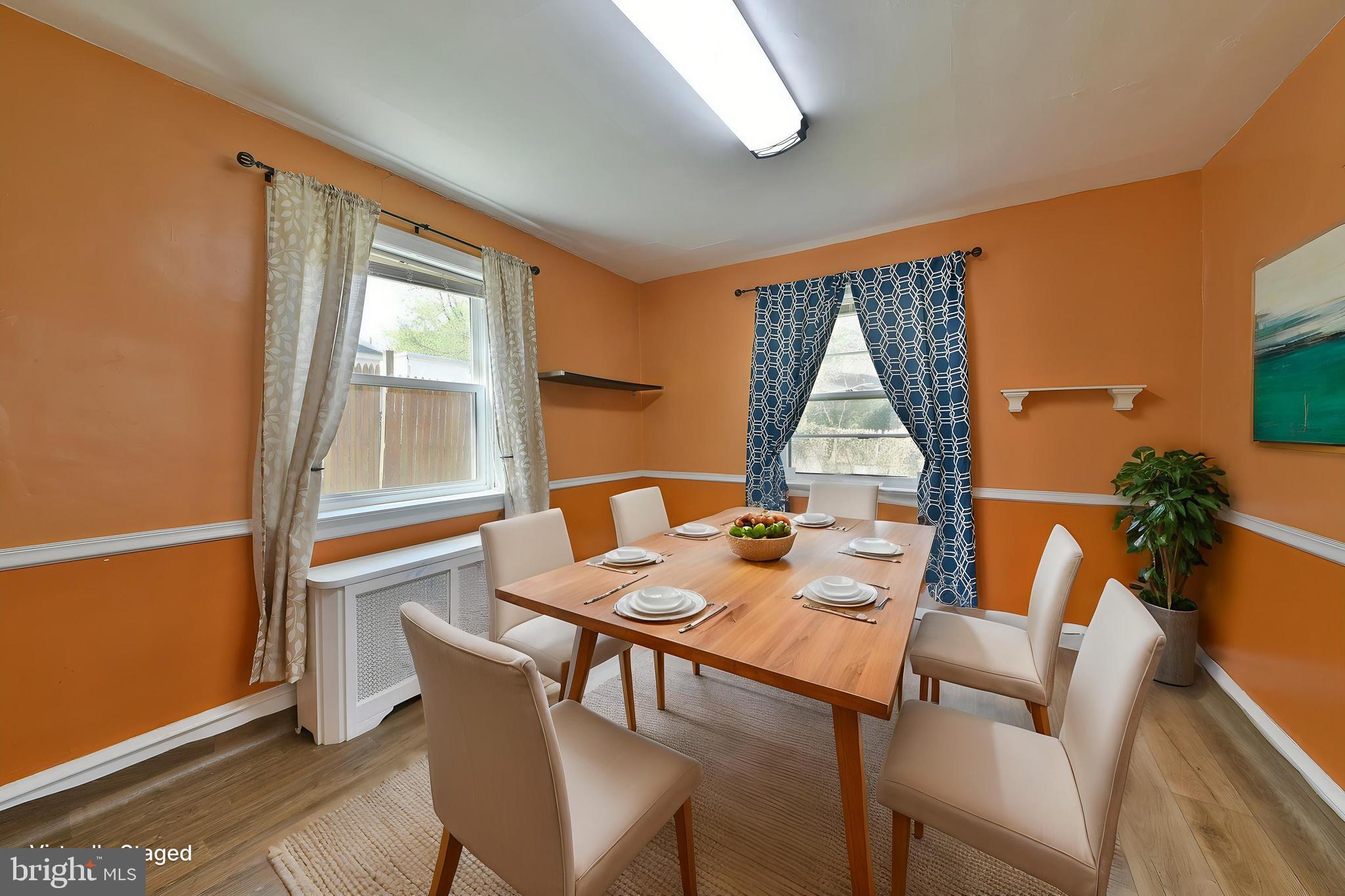 205 Church Road Elkins Park, PA 19027 - Photo 8 of 21 Inviting Dining Area -VStaged