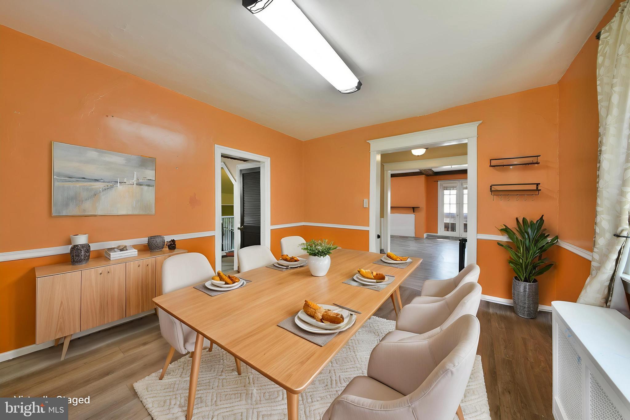 205 Church Road Elkins Park, PA 19027 - Photo 9 of 21 Spacious Dining Room Layout - VStaged