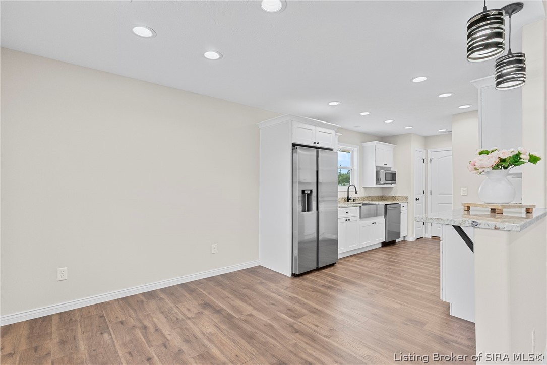 379 Garrison Street Hanover, IN 47243 - Photo 5 of 29 Dining Area and kitchen