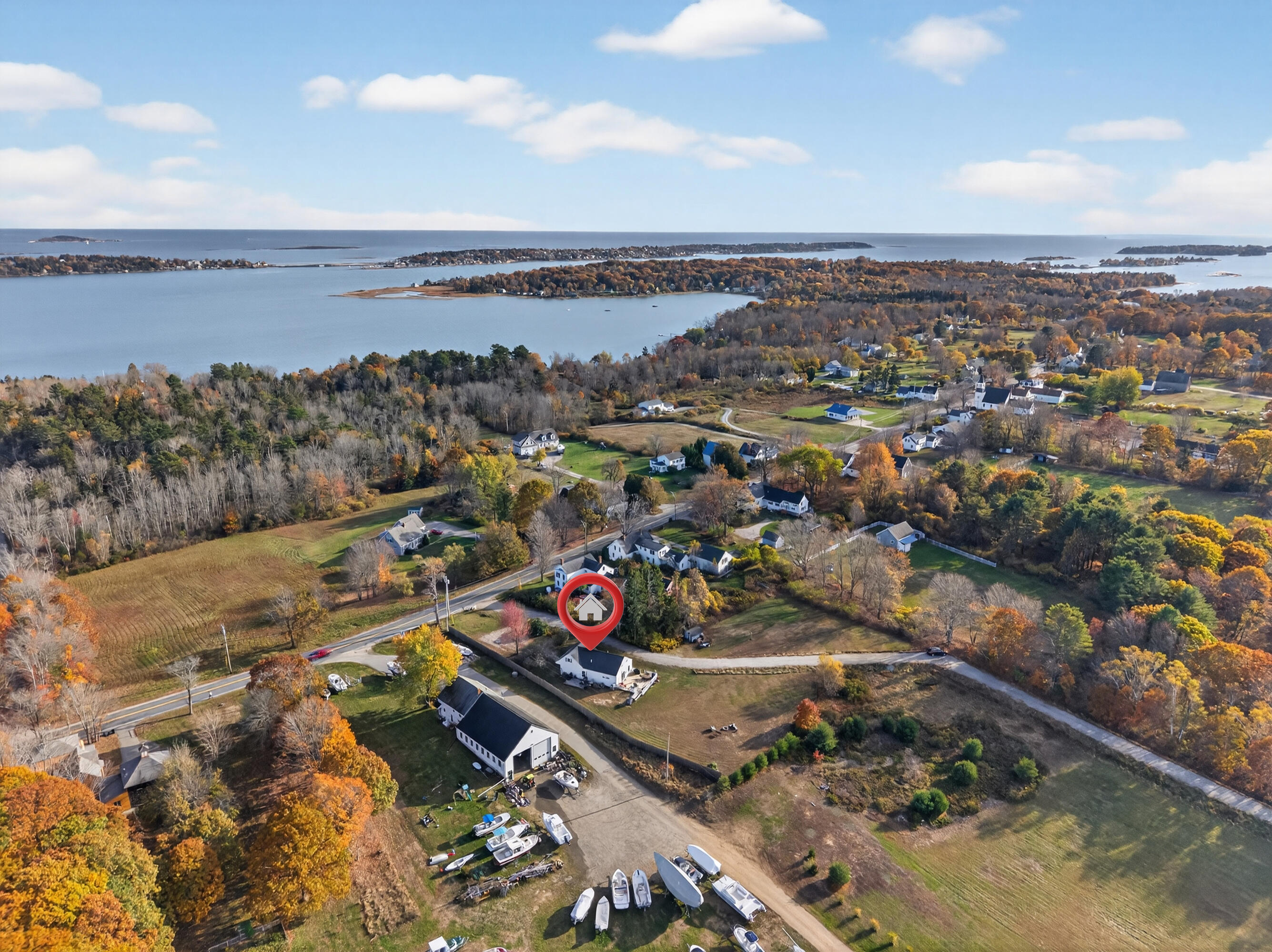 1450 Harpswell Neck Road Harpswell, ME 04079 - Photo 24 of 88 Elevated view