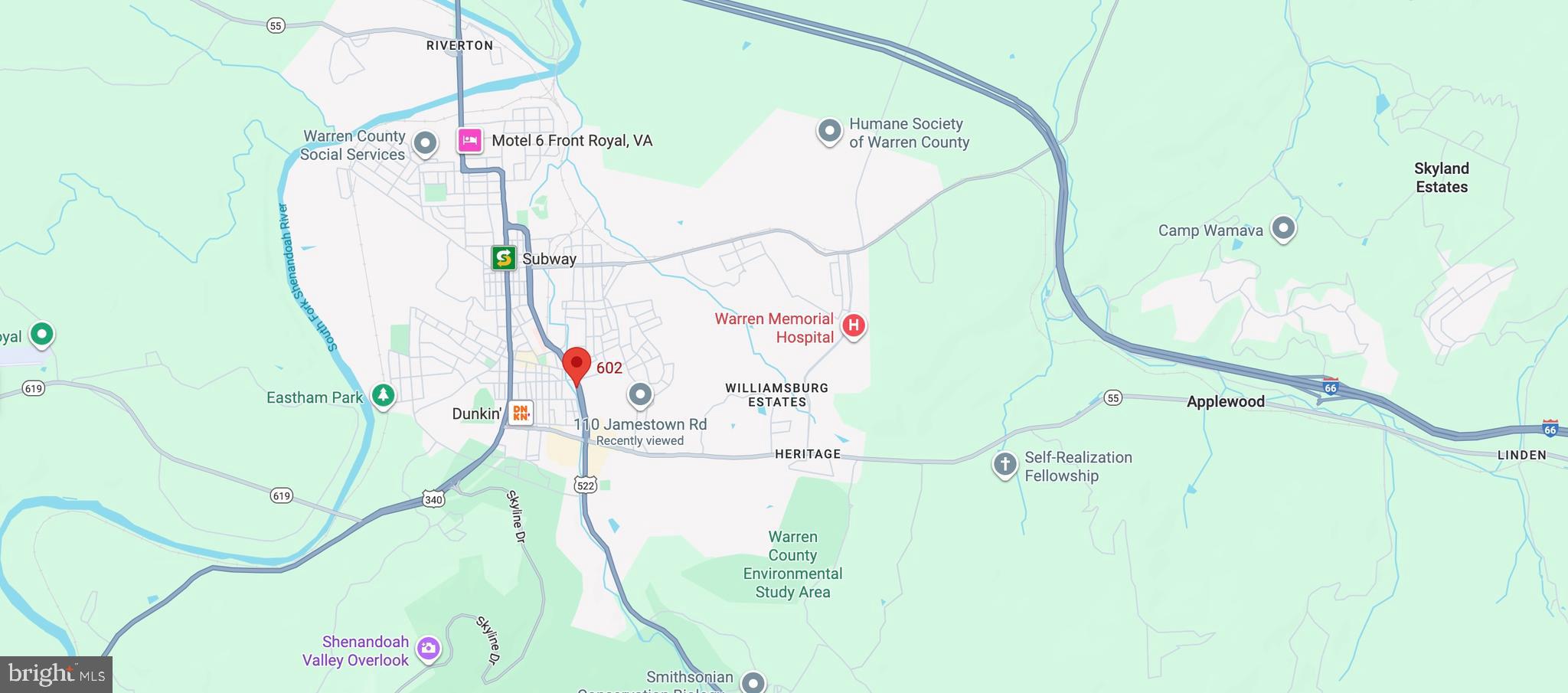 604 Radham Street Front Royal, VA 22630 - Photo 10 of 12 a bathroom with a sink and mirror