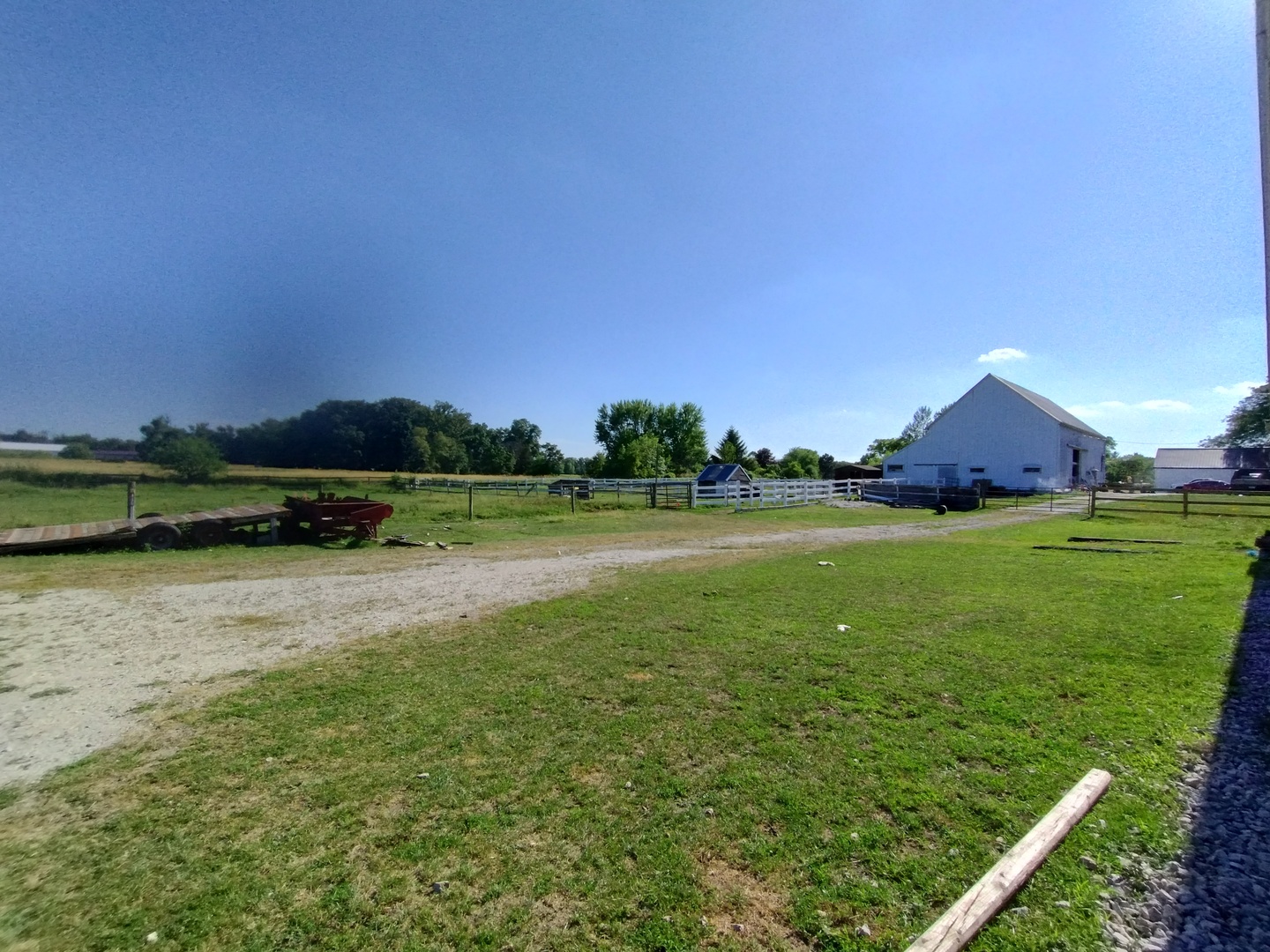 29153 South Klemme Road Beecher, IL 60401 - Photo 15 of 38 a view of a lake with houses in the background