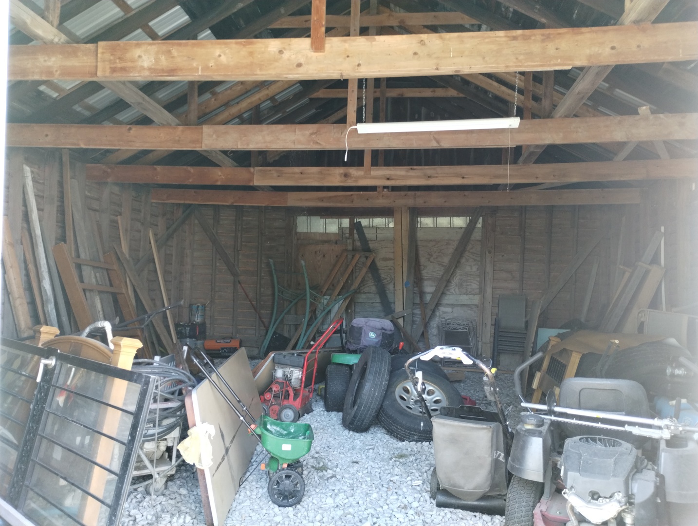 29153 South Klemme Road Beecher, IL 60401 - Photo 32 of 38 a room with water heater and storage