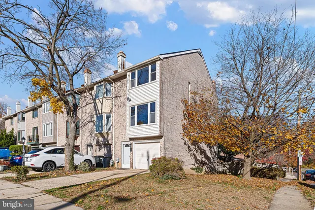 a view of a building with a snow