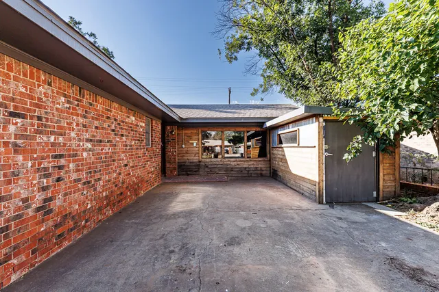 a view of outdoor space and deck