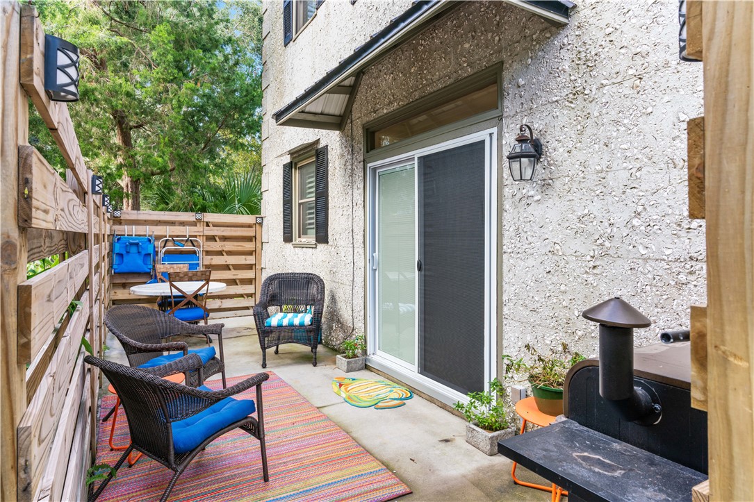 1035 Beach View Drive, Unit 201 St. Simons Island, GA 31522 - Photo 5 of 18 patio