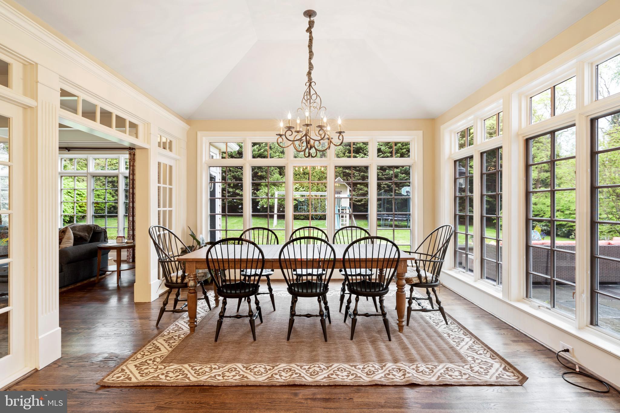 211 Atlee Road Wayne, PA 19087 - Photo 25 of 90 Morning Room overlooking private back yard