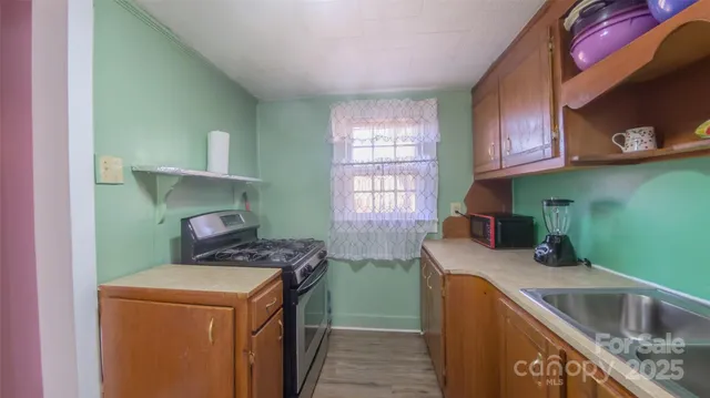 a workspace with furniture and window