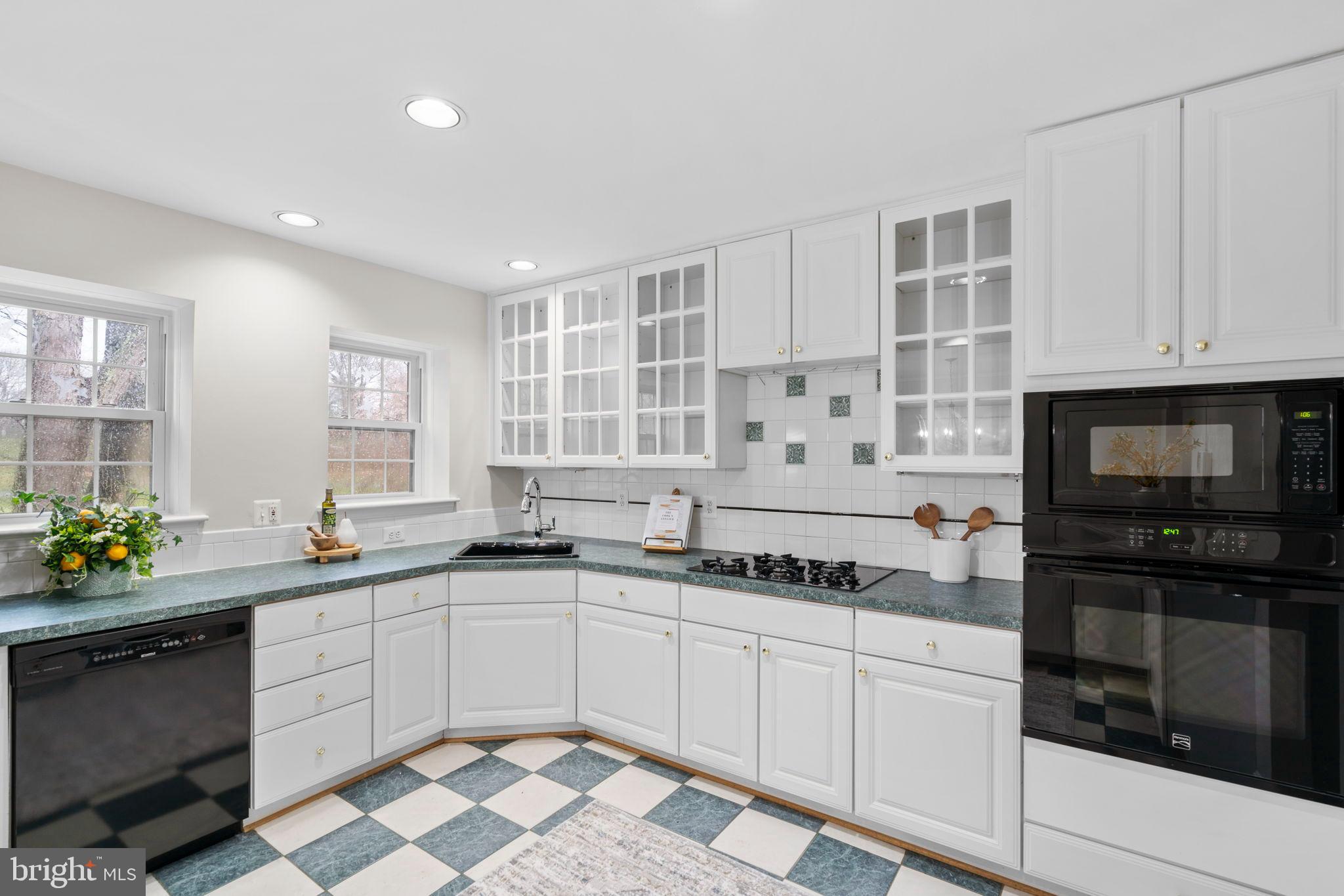 2126 Golf Course Drive Reston, VA 20191 - Photo 15 of 48 a kitchen with stainless steel appliances a sink a stove and cabinets