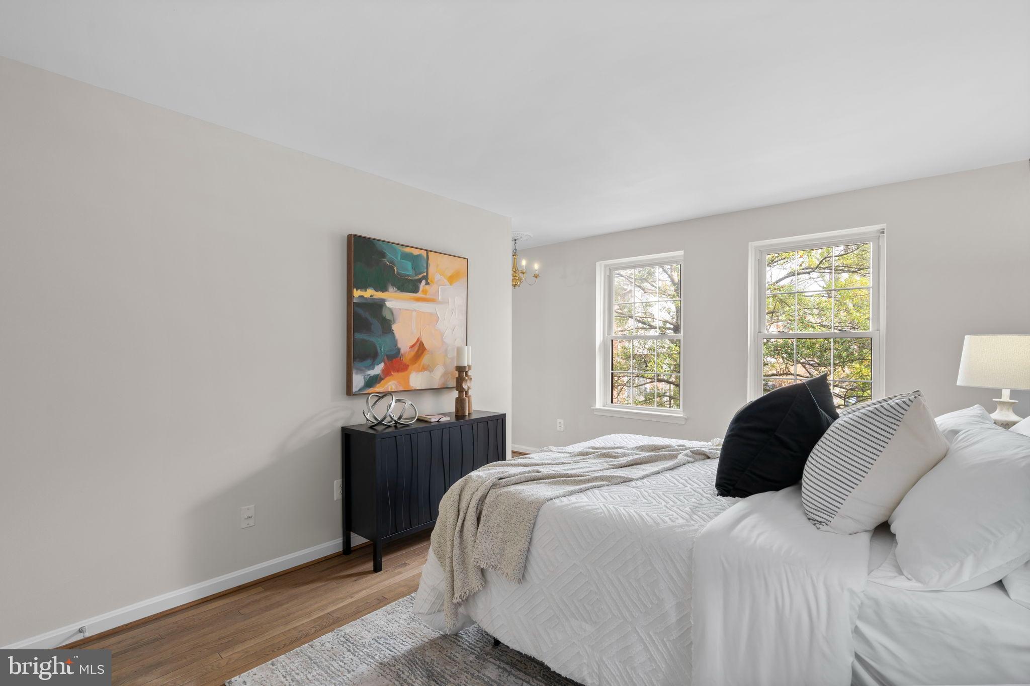 2126 Golf Course Drive Reston, VA 20191 - Photo 21 of 48 a bedroom with a bed and a window