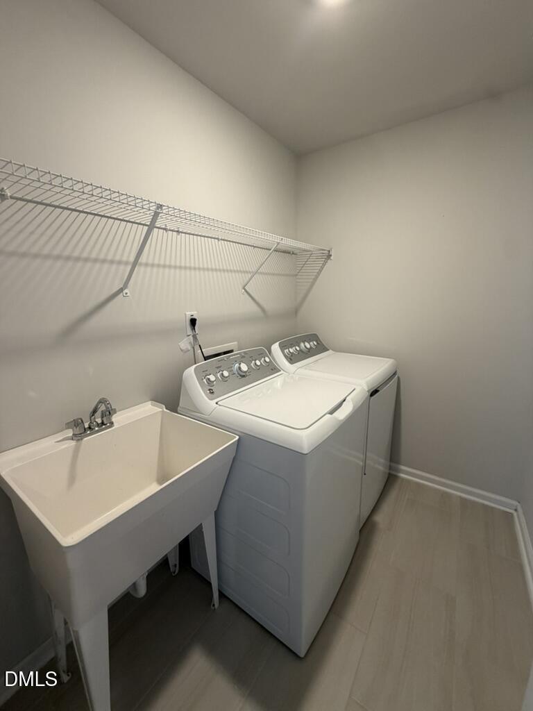 2509 Salt River Lane Raleigh, NC 27616 - Photo 31 of 34 a utility room with dryer and washer