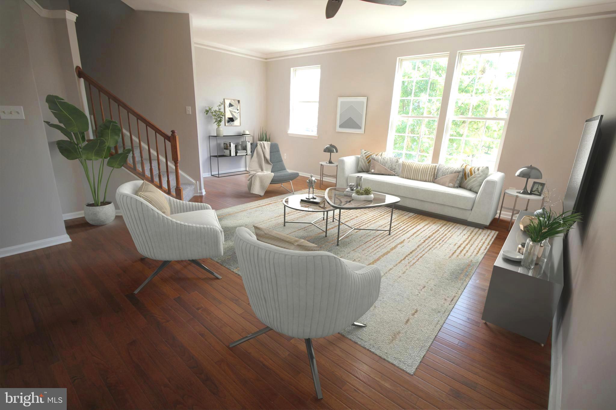 66 River Lane Riverside, NJ 08075 - Photo 16 of 36 Great Room with virtual staging