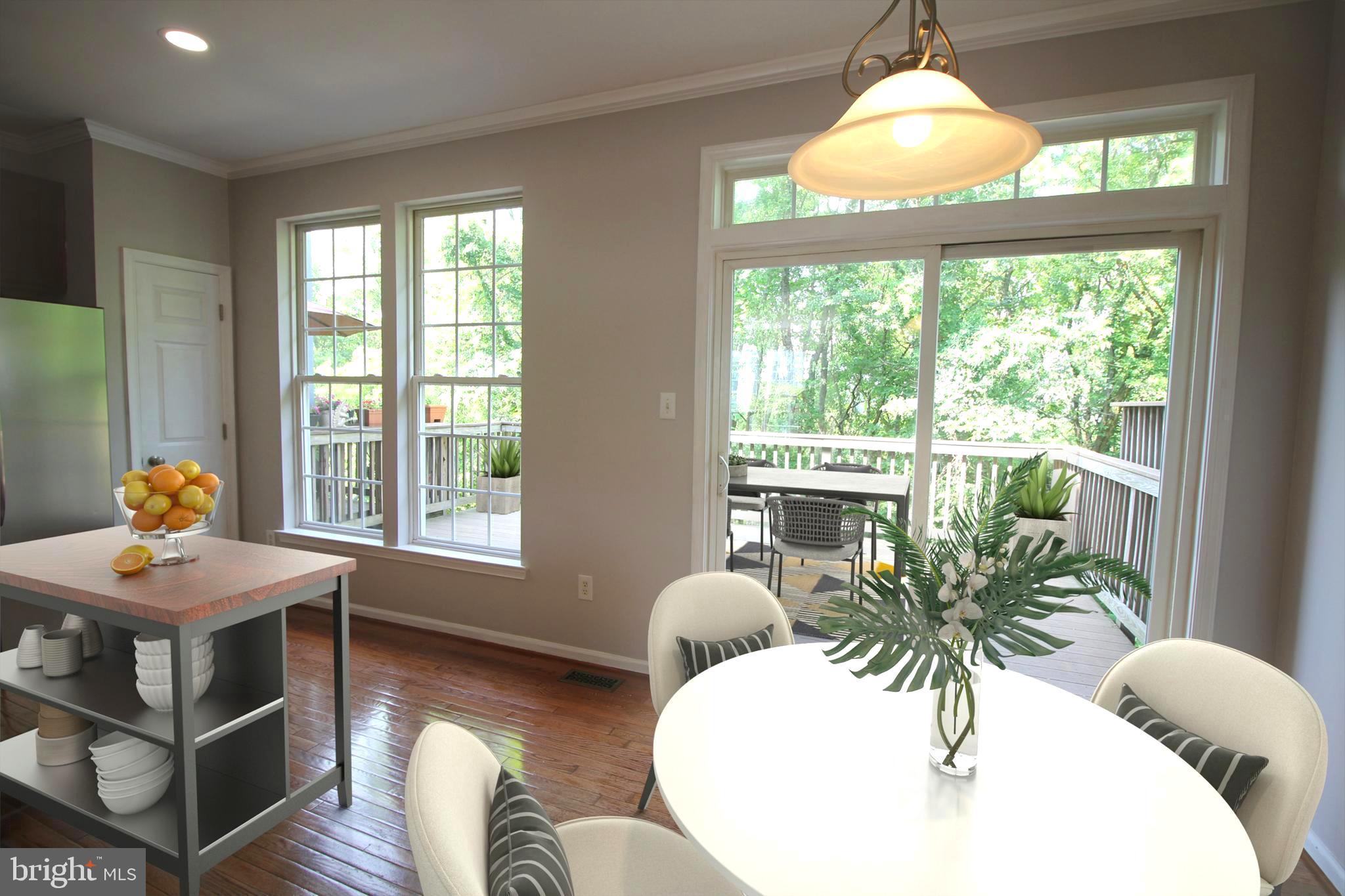 66 River Lane Riverside, NJ 08075 - Photo 9 of 36 Kitchen and Dining with virtual staging