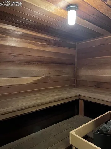 a kitchen with a cabinets and a stove