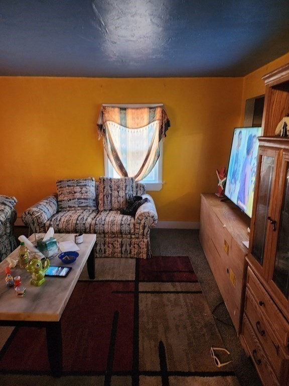 26 Hawley Street Worcester, MA 01609 - Photo 30 of 36 a living room with furniture and a flat screen tv