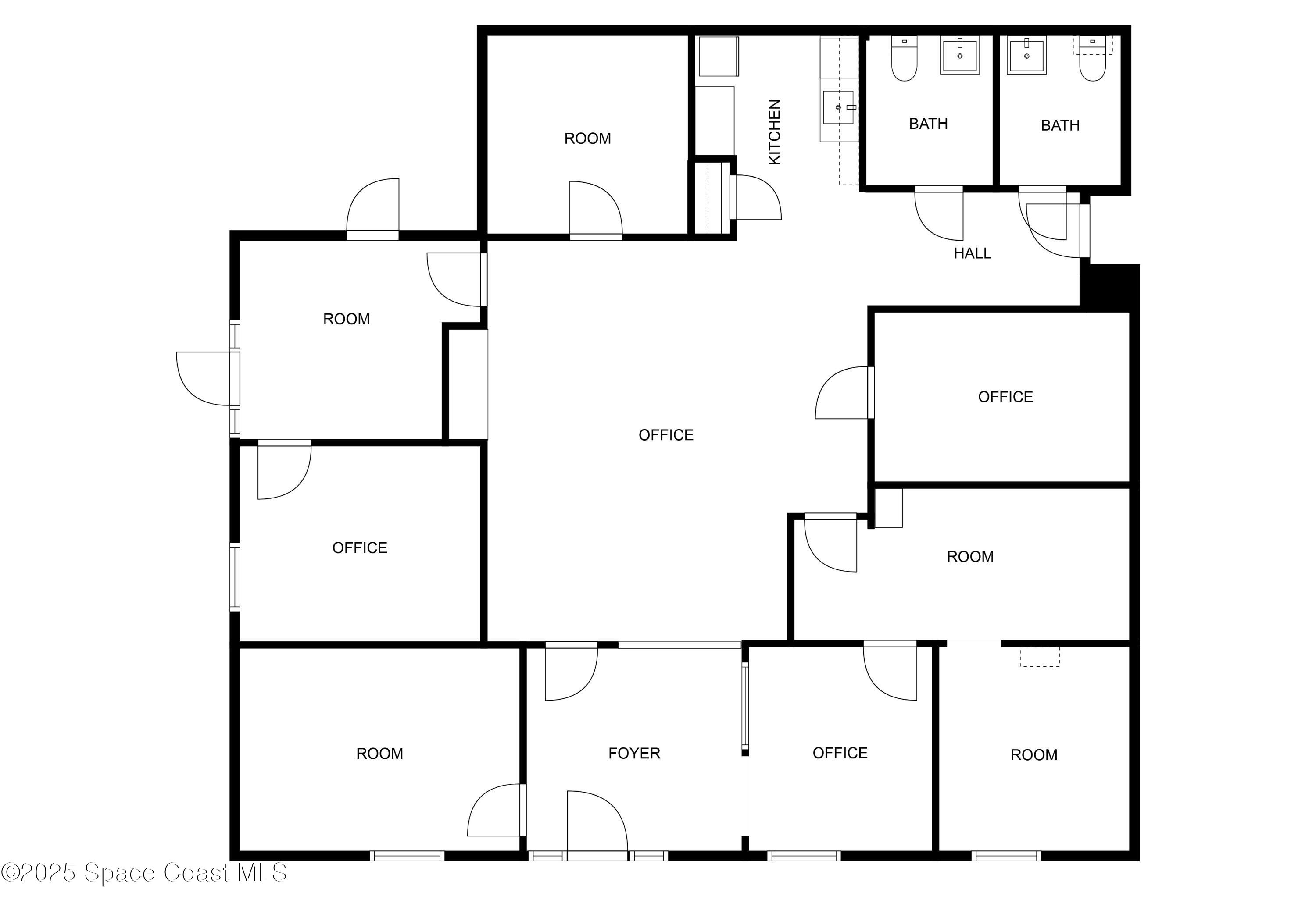 8255 North Wickham Road, Unit 101 Melbourne, FL 32940 - Photo 31 of 31 Floor Plan