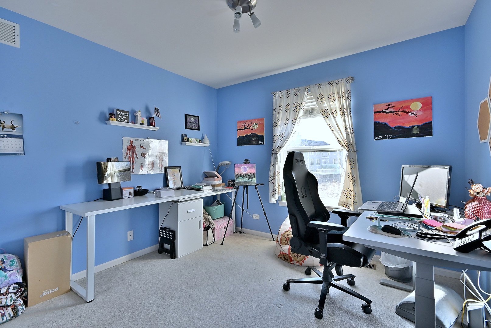 579 Homestead Court Aurora, IL 60506 - Photo 29 of 45 a view of a workspace with a window