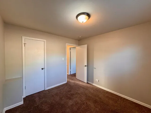 a view of empty room