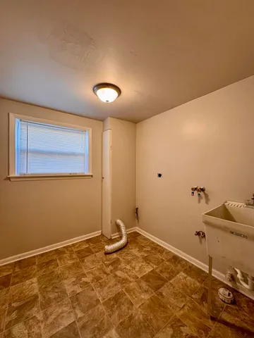 a view of a room with natural light