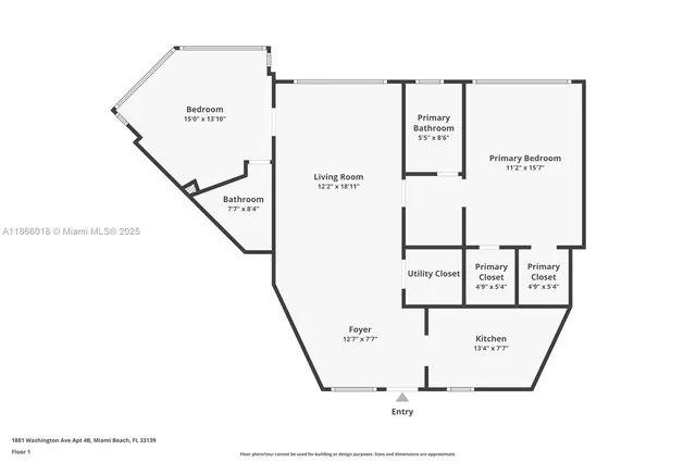 $455,000 | 1881 Washington Avenue, Unit 4B, Miami Beach, FL 33139