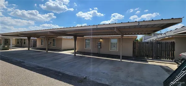 a view of a door of the house