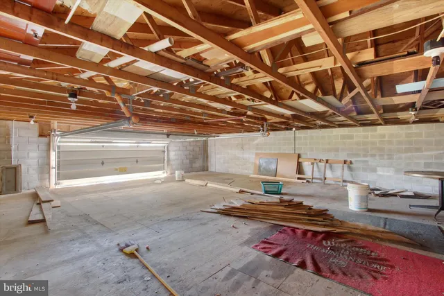 a gym with wooden walls