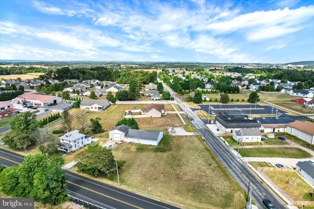 a view of a city from a balcony