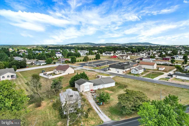 a view of a lake with outdoor space