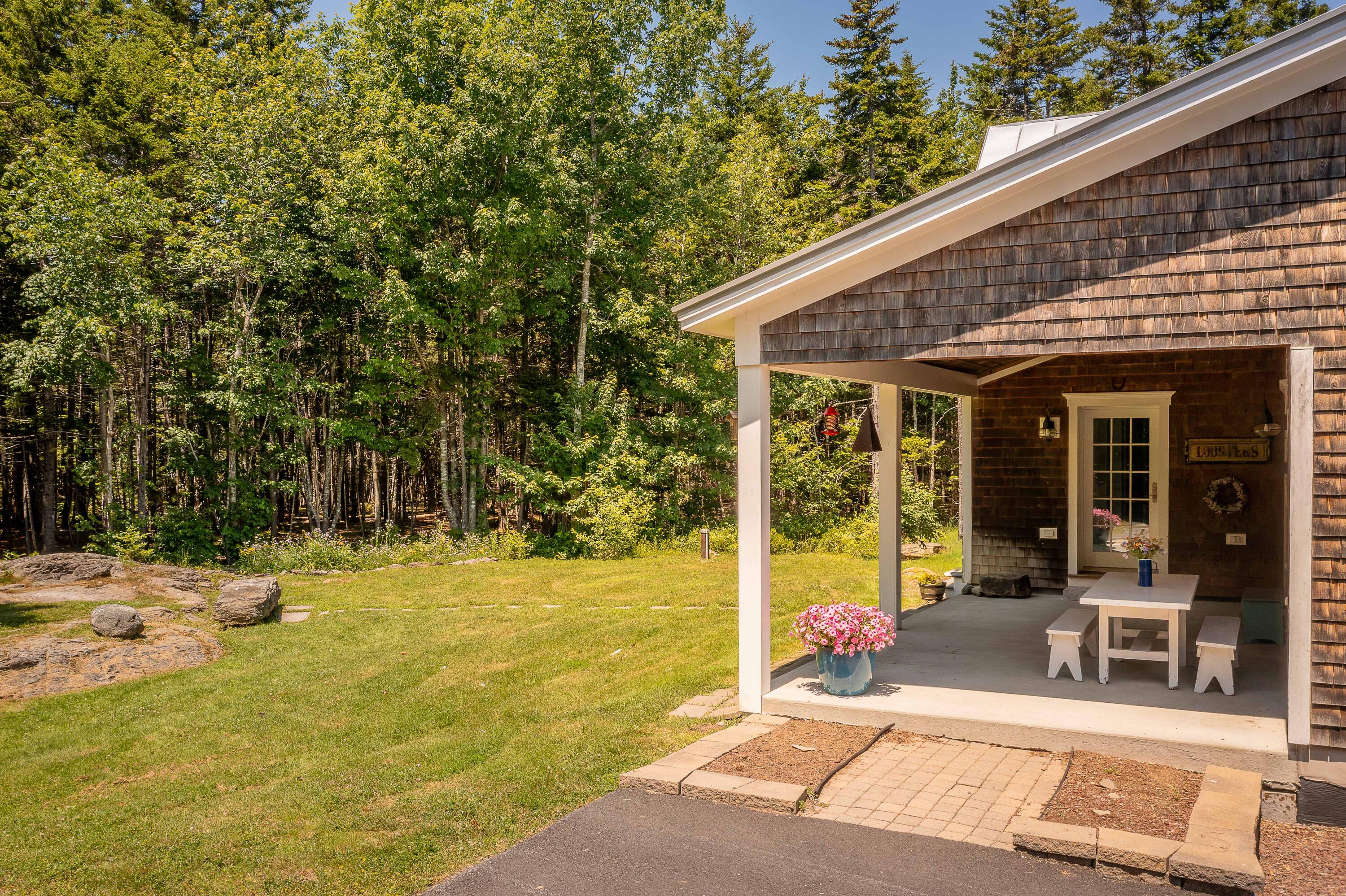 767 Port Clyde Road St. George, ME 04860 - Photo 69 of 96 Back Porch & Yard