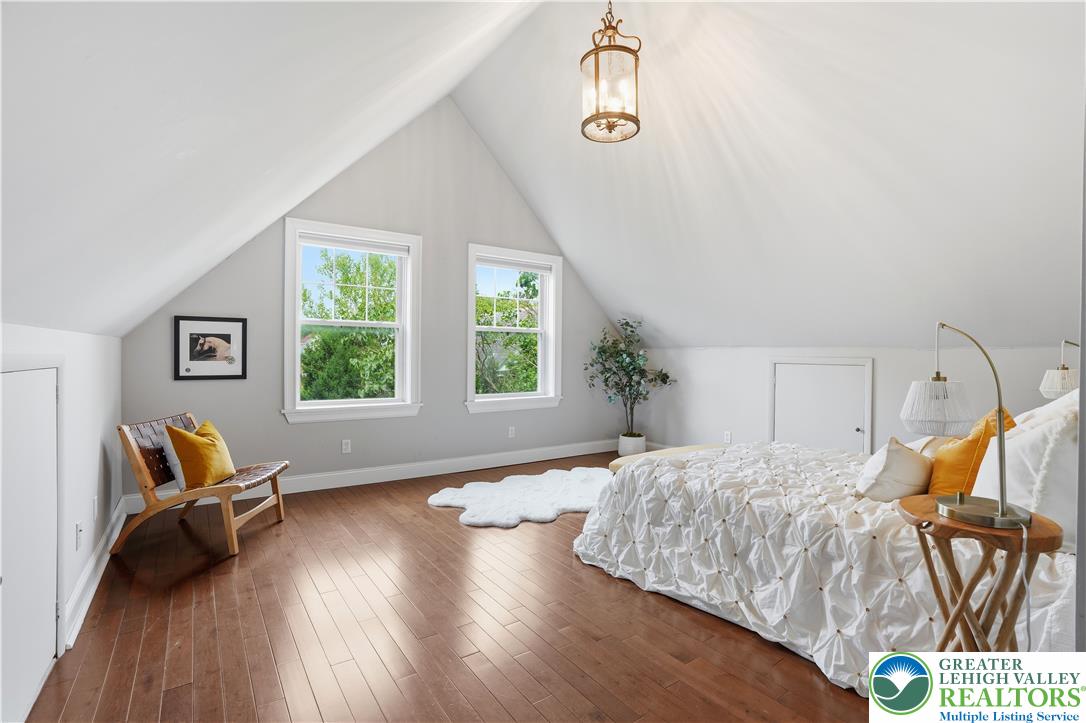 2014 Linden Street Bethlehem, PA 18017 - Photo 34 of 85 Slanted ceilings and wide plank flooring complement the bright windows in this inviting upper-level space.