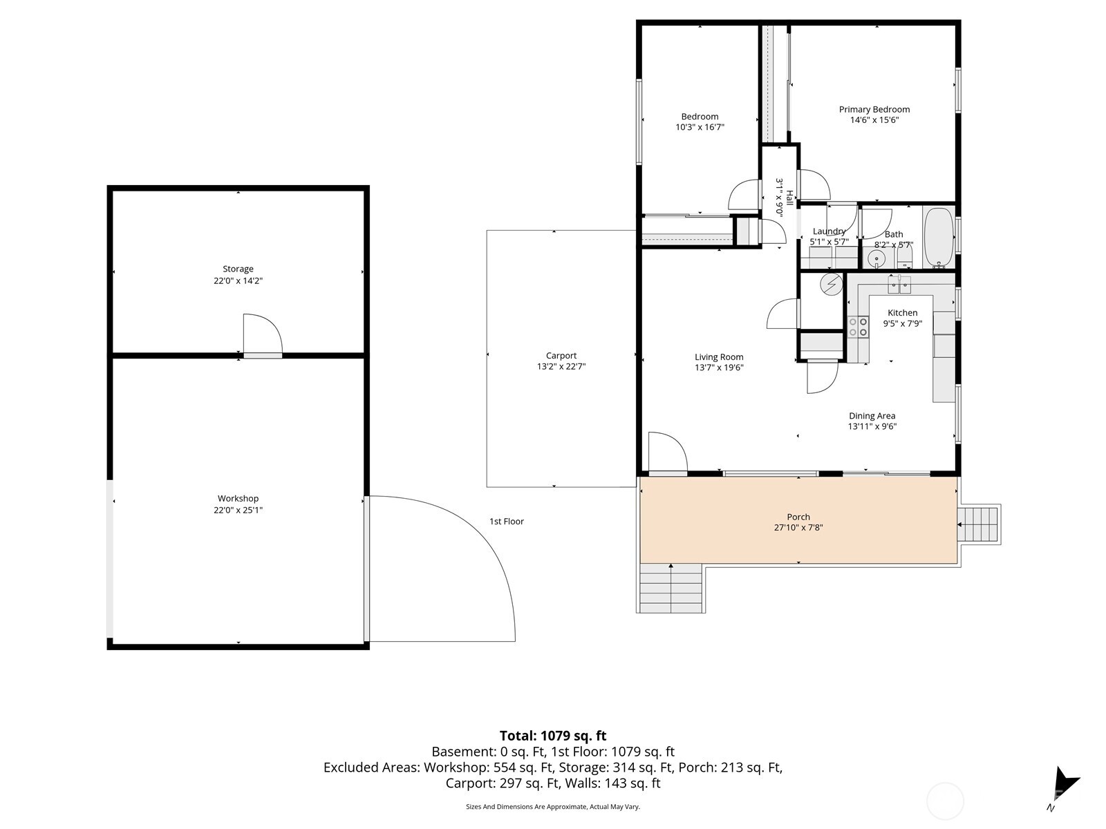 369 East Birnie Slough Road Cathlamet, WA 98612 - Photo 31 of 31 a picture of floor plan