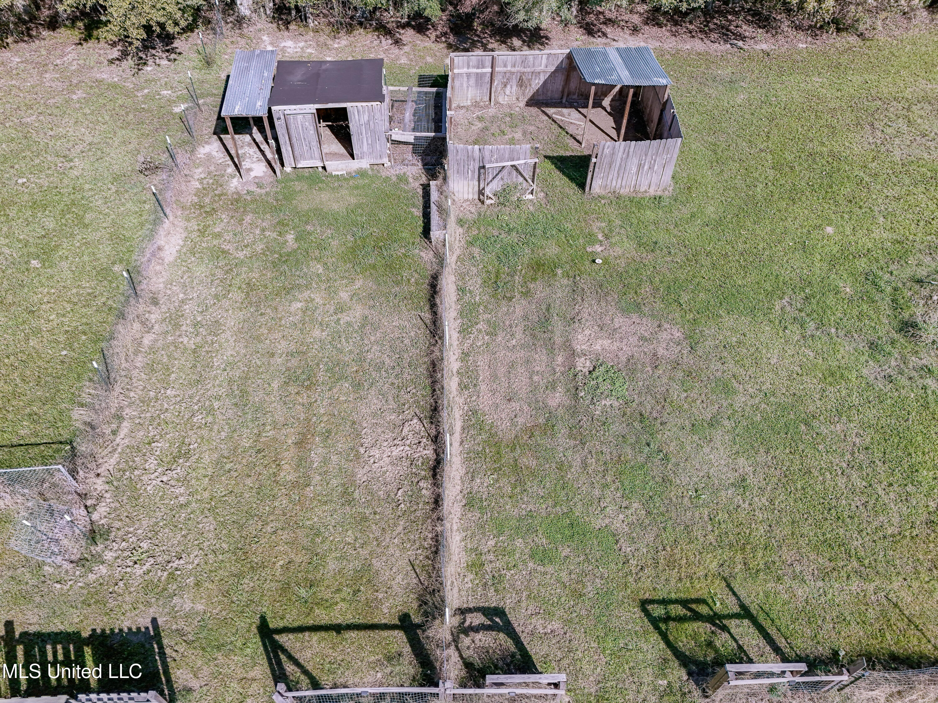 130 Cidero Road Raymond, MS 39154 - Photo 44 of 52 Aerial Fenced Livestock Areas