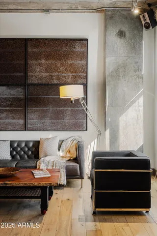 a outdoor living room with furniture